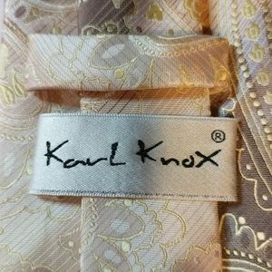 Karl Knox Floral Paisley Tie